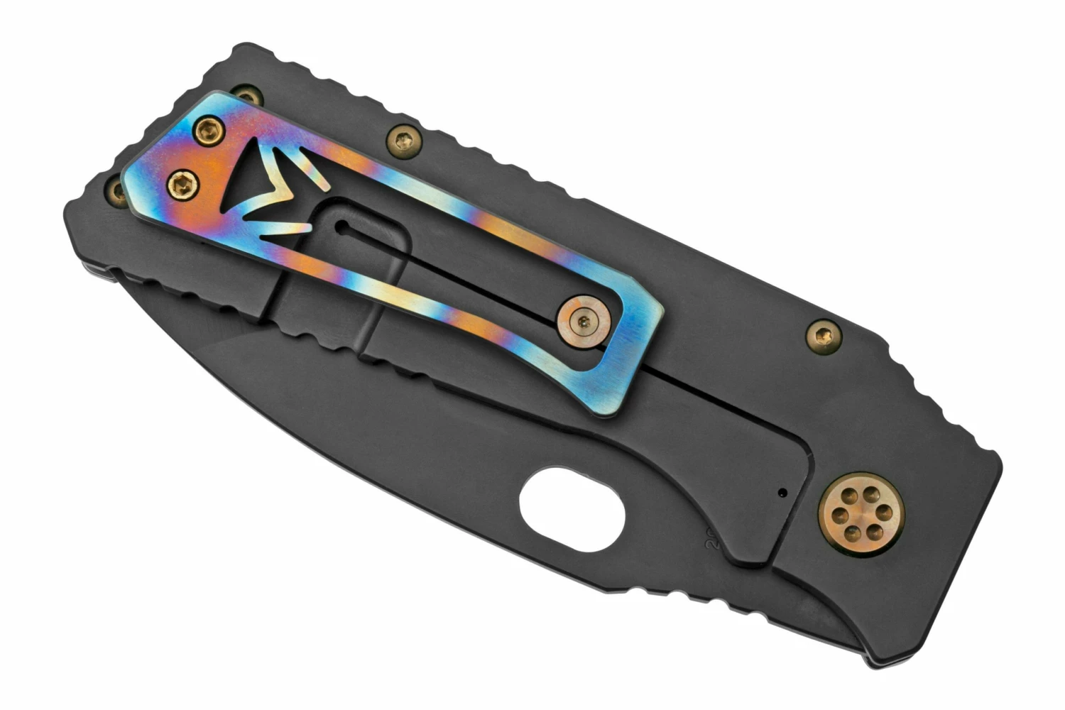 Medford TFF-1 S35VN PVD, Solar Flare Handle, PVD Spring, Bronze HW, Navaja 10 Medford TFF-1 S35VN PVD, Solar Flare Handle, PVD Spring, Bronze HW, Navaja - Imagen 8