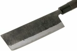 Munetoshi Nashiji Black Nakiri 16.5cm -KNIVESANDTOOLS Ventas MINB001 03 munetoshi