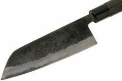 Munetoshi Nashiji Black Bunka Cuchillo De Chef 16.5 Cm -KNIVESANDTOOLS Ventas MINB002 03 munetoshi