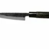 Munetoshi Nashiji Black Petty Cuchillo Puntilla 12 Cm -KNIVESANDTOOLS Ventas MINB006 01 munetoshi