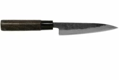 Munetoshi Nashiji Black Petty Cuchillo Puntilla 12 Cm -KNIVESANDTOOLS Ventas MINB006 02 munetoshi