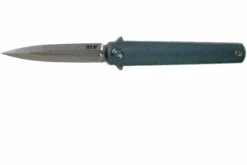 MKM Flame Dagger FL02-TBSW Blue Titanium Navaja, Michael Zieba Design