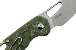 MKM Isonzo FX03-2CJ Cleaver Stonewashed, Jungle Wear Carbon Fibre Navaja, Diseño De Jesper Voxnaes -KNIVESANDTOOLS Ventas MMK FX03 2CJ 05 mkm