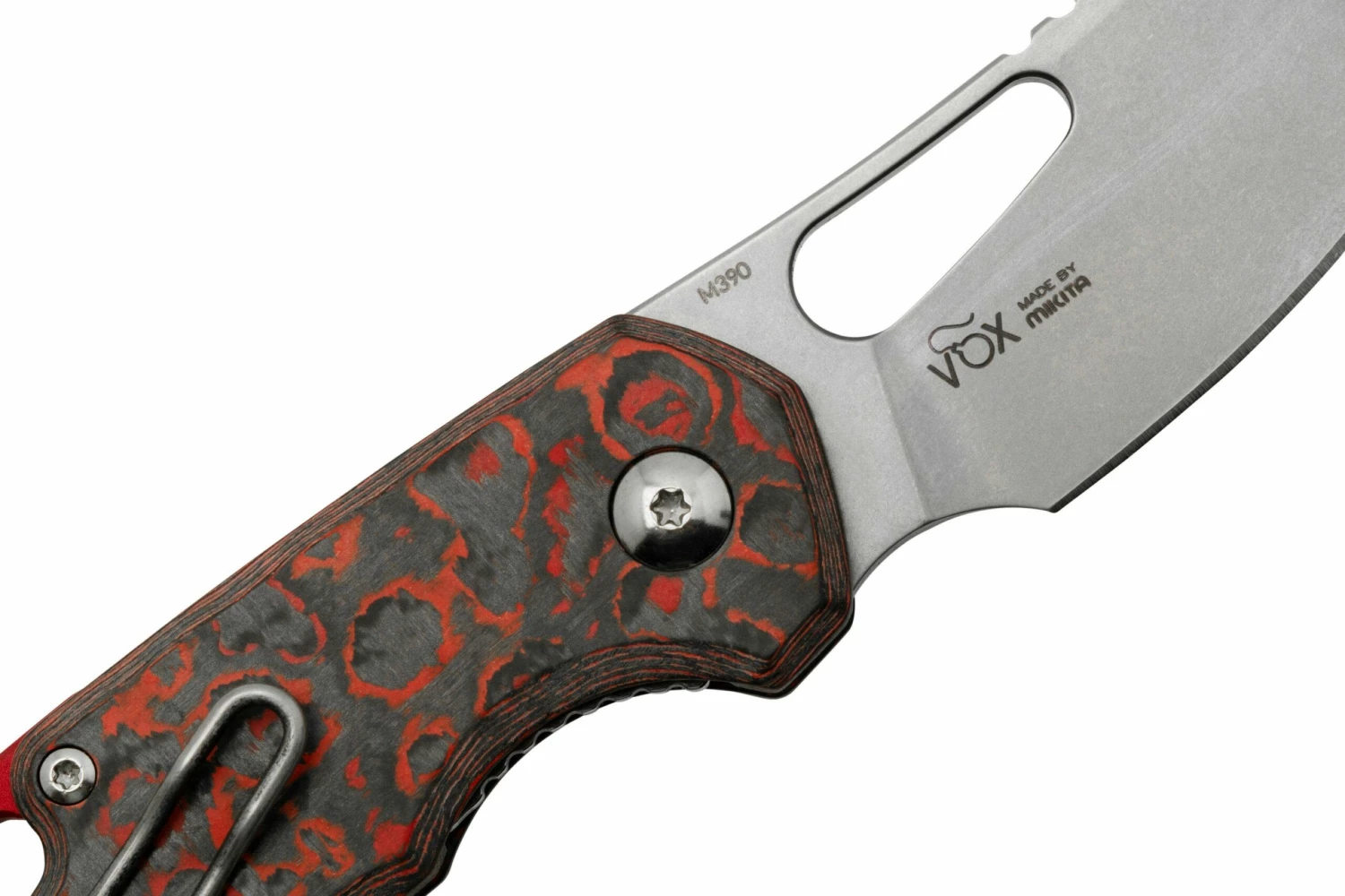 MKM Isonzo FX03-2CL Cleaver Stonewashed, Lava Flow Carbon Fibre Navaja, Diseño De Jesper Voxnaes 7 MKM Isonzo FX03-2CL Cleaver Stonewashed, Lava Flow Carbon Fibre Navaja, Diseño De Jesper Voxnaes - Imagen 5