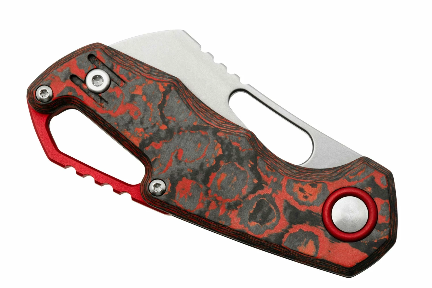 MKM Isonzo FX03-2CL Cleaver Stonewashed, Lava Flow Carbon Fibre Navaja, Diseño De Jesper Voxnaes 8 MKM Isonzo FX03-2CL Cleaver Stonewashed, Lava Flow Carbon Fibre Navaja, Diseño De Jesper Voxnaes - Imagen 6