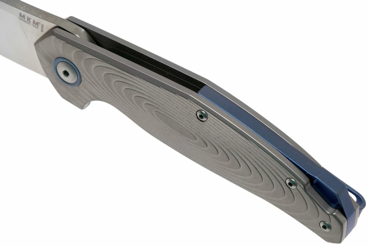 MKM Goccia GC-T Blasted Titanium Navaja, Jens Anso Design 9 MKM Goccia GC-T Blasted Titanium Navaja, Jens Anso Design - Imagen 7