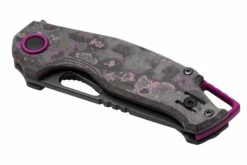 MKM Vincent VCV-CPD Black PVD VANAX, Purple Haze Carbon Fibre, Purple Aluminum Navaja, Diseño De Jesper Voxnaes -KNIVESANDTOOLS Ventas MMK VCV CPD 06 mkm