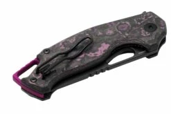 MKM Vincent VCV-CPD Black PVD VANAX, Purple Haze Carbon Fibre, Purple Aluminum Navaja, Diseño De Jesper Voxnaes -KNIVESANDTOOLS Ventas MMK VCV CPD 07 mkm