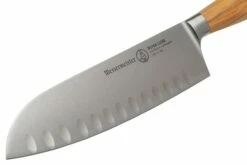 Messermeister Oliva Luxe LX610-16K Santoku Con Hoyuelos, 16 Cm -KNIVESANDTOOLS Ventas MRLX610 16K 03 messermeister
