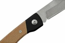 Mercury Luc 9LUCEXSWALBK-C, Elmax, Natural Canvas Micarta, Navaja -KNIVESANDTOOLS Ventas MY9LUCEXSWALCN C 05 mercury