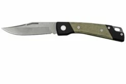 Mercury Luc 9LUCEXSWALCV-C, Elmax, Green Canvas Micarta, Navaja
