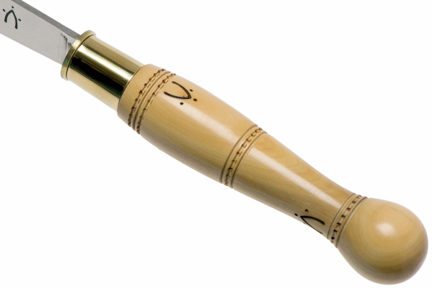 Nontron No. 22 Turning Ferrule, Boxwood, Forma De Bola NN22BO Navaja 8 Nontron No. 22 Turning Ferrule, Boxwood, Forma De Bola NN22BO Navaja - Imagen 6