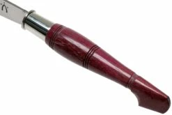 Nontron No. 25 Turning Ferrule, Amarante, Forma De Zueco NN25AMA Navaja -KNIVESANDTOOLS Ventas NN25AMA 06 nontron