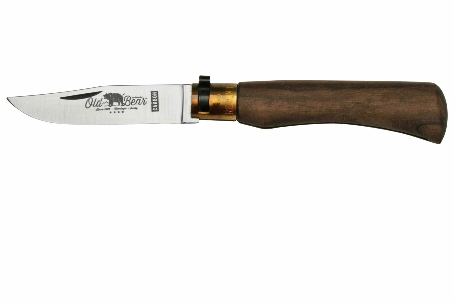 Old Bear Classical Walnut Carbon M, 9306-19-LN Navaja 3 Old Bear Classical Walnut Carbon M, 9306-19-LN Navaja