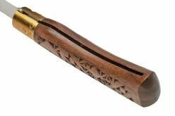 Old Bear Classical Carved Walnut M, 9307-19-LNI Navaja -KNIVESANDTOOLS Ventas OB9307 19 LNI 07 oldbear