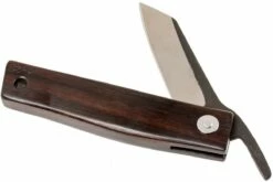 Ohta FK5 Higonokami-Navaja, Madera De ébano -KNIVESANDTOOLS Ventas OHTA OFF FK5 E 06 ohta higonokami ohta off fk5 e 06