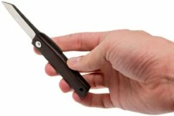 Ohta FK5 Higonokami-Navaja, Madera De ébano -KNIVESANDTOOLS Ventas OHTA OFF FK5 E 07 ohta higonokami ohta off fk5 e 07