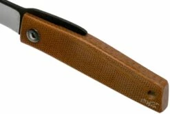 Ohta FK5 Higonokami-navaja, Natural Canvas Micarta -KNIVESANDTOOLS Ventas OHTA OFF FK5 M N 07 ohta knives