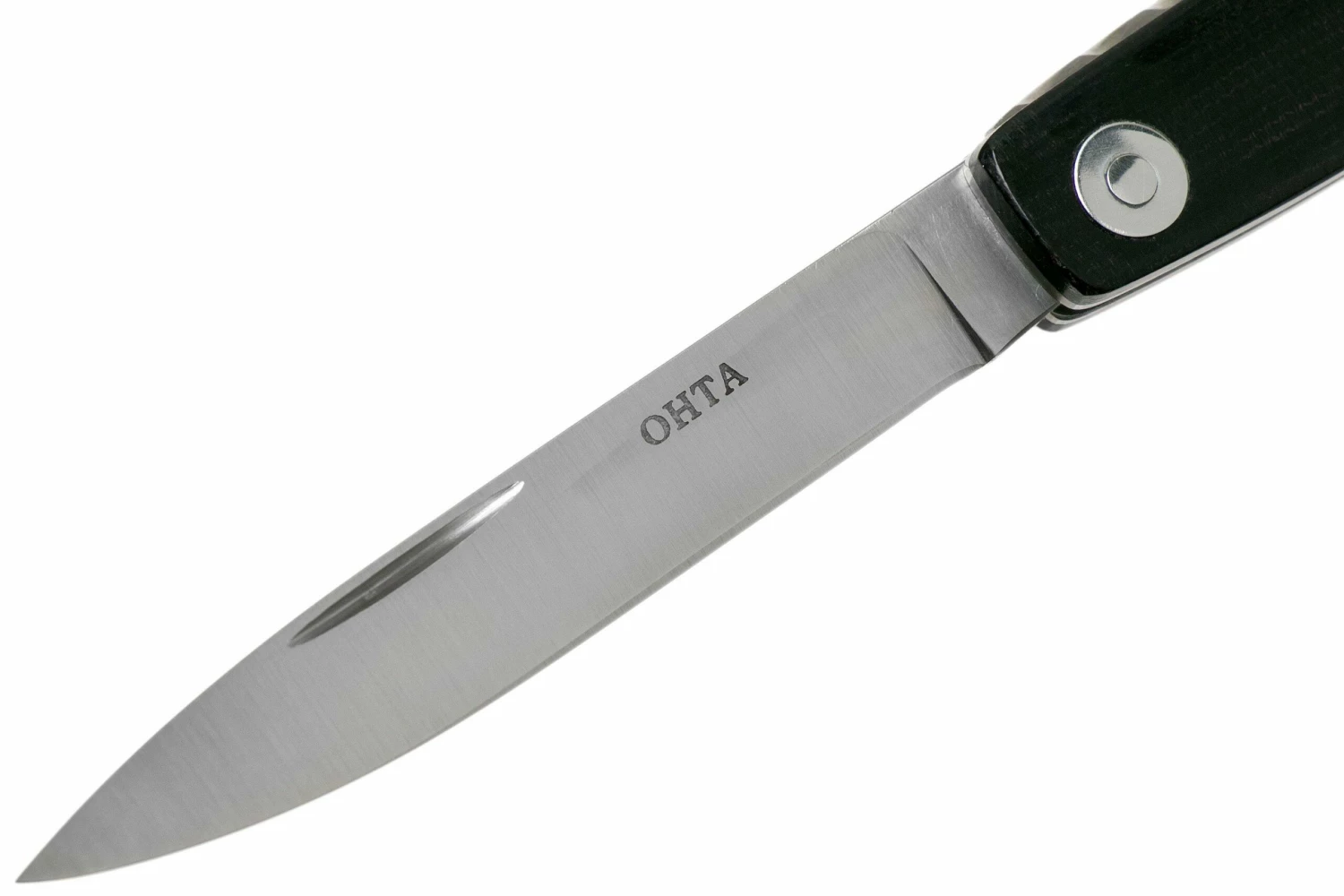 Ohta OLF SS FK Ohta Light Folder Navaja, Negro Canvas Micarta 5 Ohta OLF SS FK Ohta Light Folder Navaja, Negro Canvas Micarta - Imagen 3