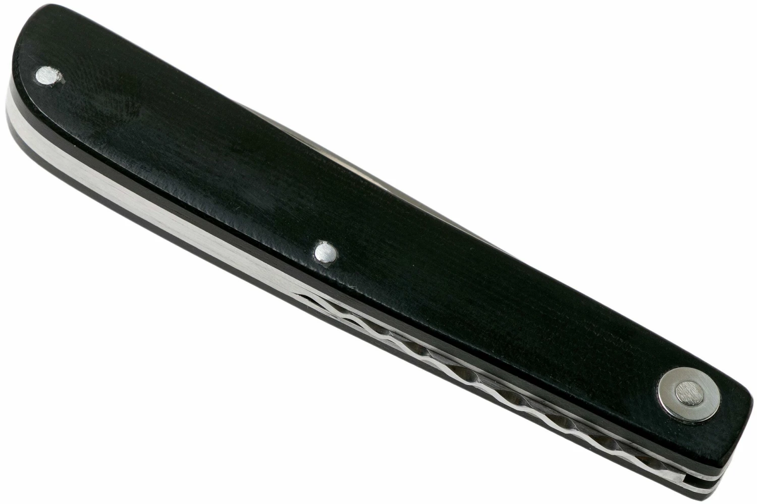 Ohta OLF SS FK Ohta Light Folder Navaja, Negro Canvas Micarta 6 Ohta OLF SS FK Ohta Light Folder Navaja, Negro Canvas Micarta - Imagen 4