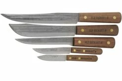 Ontario Old Hickory 5-uds Juego De Cuchillos Con Soporte De Cuchillos , 7220 -KNIVESANDTOOLS Ventas OKC7220 04 ontario old hickory