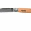 Opinel Navaja No. 8 Classic, Acero Inoxidable, Con Funda De Cuero, Madera De Haya -KNIVESANDTOOLS Ventas OP001089 01 opinel v201903