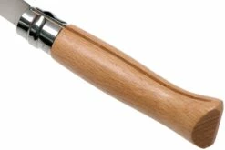 Opinel Navaja No. 8 Classic, Acero Inoxidable, Con Funda De Cuero, Madera De Haya -KNIVESANDTOOLS Ventas OP001089 05 opinel v201903