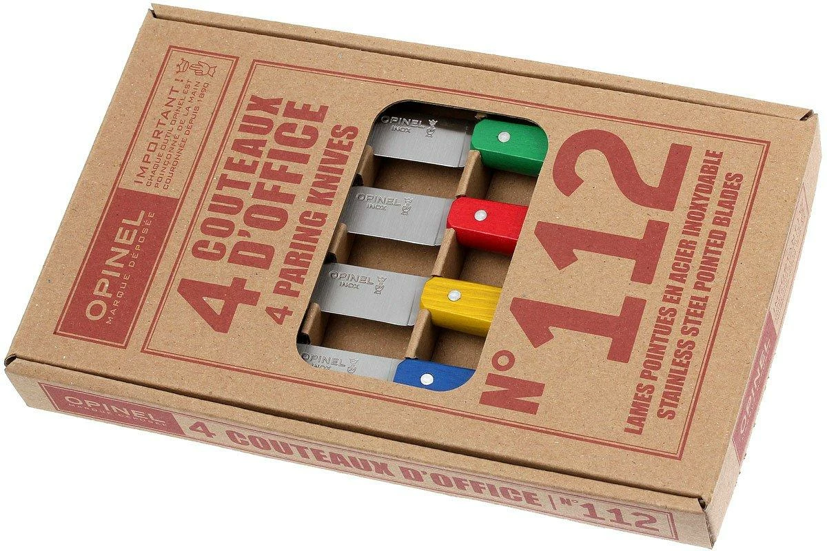 Opinel Cuchillos Puntilla Set De 4 N°112 Classiques 11 Opinel Cuchillos Puntilla Set De 4 N°112 Classiques - Imagen 9