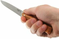 Opinel Cuchillo De Mesa Bon Appétit, N°125, Madera De Olivo -KNIVESANDTOOLS Ventas OP001583 04 opinel tafelmes bon appetit olijfhout op001583 d4