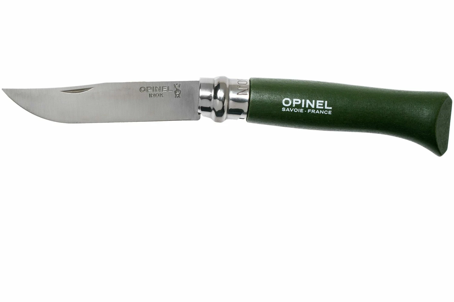 Opinel Navaja No. 08RV Khaki, Acero Inoxidable, Longitud De La Cuchilla 8,5 Cm 3 Opinel Navaja No. 08RV Khaki, Acero Inoxidable, Longitud De La Cuchilla 8,5 Cm