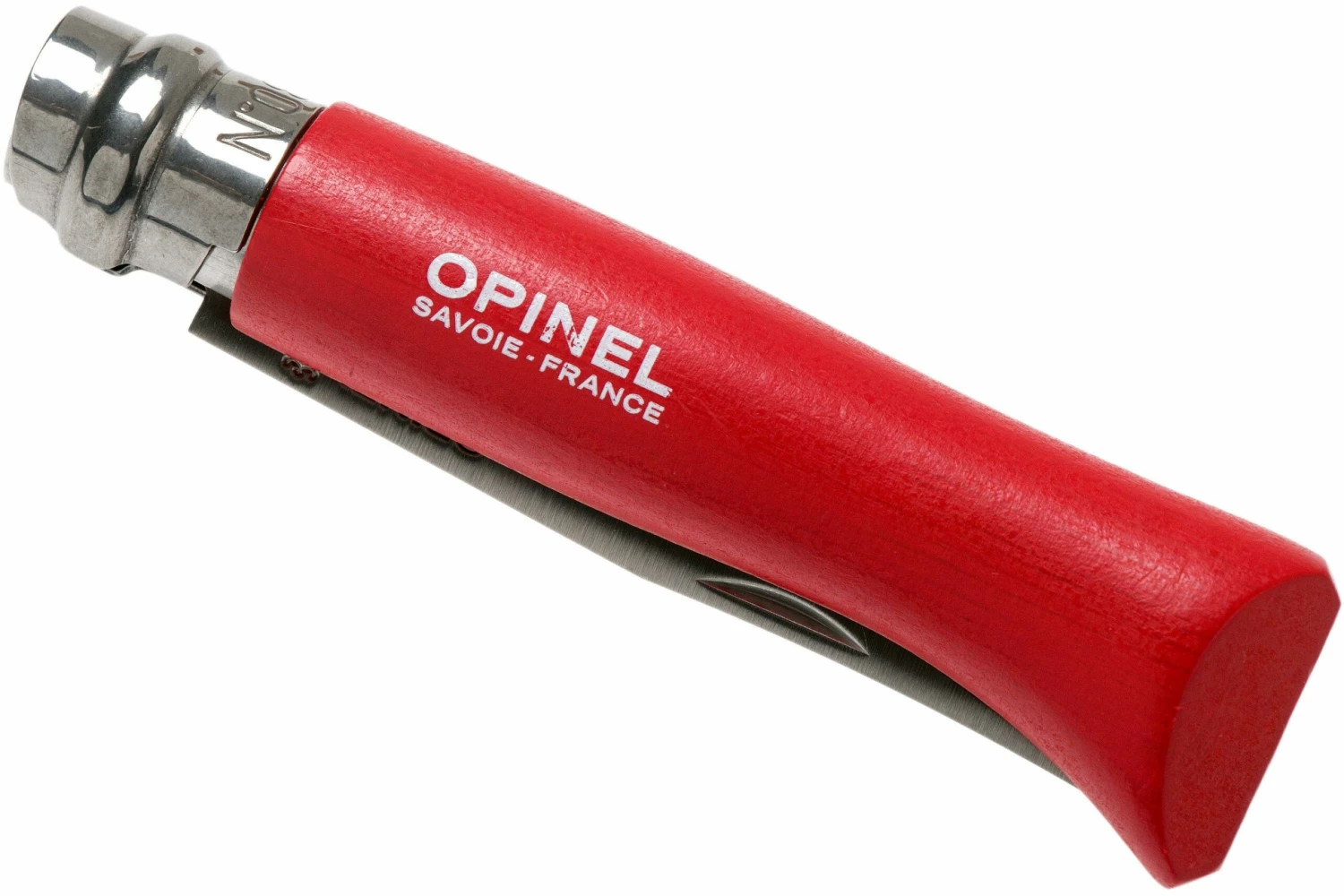 Opinel Navaja No. 08RV Red, Acero Inoxidable, Longitud De La Cuchilla 8,5 Cm 6 Opinel Navaja No. 08RV Red, Acero Inoxidable, Longitud De La Cuchilla 8,5 Cm - Imagen 4