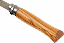 Opinel Navaja No. 6 Luxury Range, Acero Inoxidable, Madera De Olivo -KNIVESANDTOOLS Ventas OP002020 05 opinel op002020 05