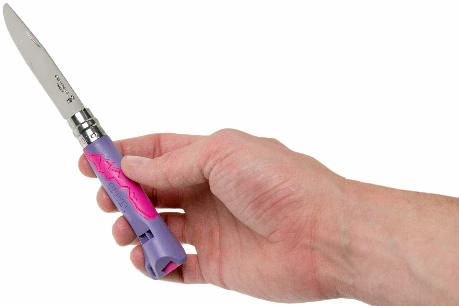 Opinel Navaja Outdoor No. 07 Junior Navaja, Purple/Parma 9 Opinel Navaja Outdoor No. 07 Junior Navaja, Purple/Parma - Imagen 7