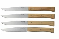 Opinel Facette Ash, Juego De Cuchillos De Cocina 4 Piezas