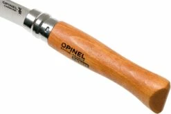 Opinel Navaja No. 09, Acero Carbono, Longitud De La Cuchilla 9 Cm -KNIVESANDTOOLS Ventas OP009 07 opinel v201901
