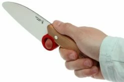 Opinel Cuchillo De Cocina Y Protector De Dedos 'Le Petit Chef' -KNIVESANDTOOLS Ventas OPT001744 06 opinel keukenmes vingerbeschermer opt001744 d6