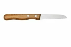 Otter Paring Knife 1021 OL Straight Strainless Olive, Pelador -KNIVESANDTOOLS Ventas OR1021 02 otter