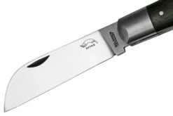 Otter Anchor Knife 172 LB Large Carbon, Smoked Oak, Stainless Anchor, Leather Strap, Navaja -KNIVESANDTOOLS Ventas OR172LB 03 otter