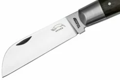 Otter Anchor Knife 172 ML Large Carbon, Smoked Oak, Stainless Anchor, Navaja -KNIVESANDTOOLS Ventas OR172ML 03 otter