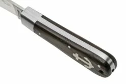 Otter Anchor Knife 172 ML Large Carbon, Smoked Oak, Stainless Anchor, Navaja -KNIVESANDTOOLS Ventas OR172ML 07 otter