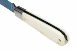 Otter Anchor Knife 173 KN M.L Large Blue Carbon, Bone, Brass Anchor, Navaja -KNIVESANDTOOLS Ventas OR173KNML 05 otter