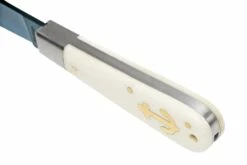 Otter Anchor Knife 173 KN M.L Large Blue Carbon, Bone, Brass Anchor, Navaja -KNIVESANDTOOLS Ventas OR173KNML 07 otter