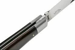 Otter Anchor Knife 173 M.L. Large Carbon, Grenadilla, Brass Anchor, Navaja -KNIVESANDTOOLS Ventas OR173ML 06 otter