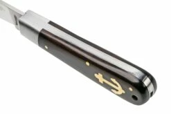 Otter Anchor Knife 173 M.L. Large Carbon, Grenadilla, Brass Anchor, Navaja -KNIVESANDTOOLS Ventas OR173ML 07 otter