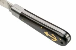Otter Anchor Knife 173 R.m.L. Large Stainless, Grenadilla, Brass Anchor, Navaja -KNIVESANDTOOLS Ventas OR173RML 07 otter