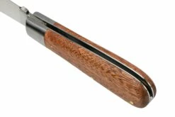 Otter Anchor Knife 173 Large Carbon, Sapeli, Brass Anchor, Navaja -KNIVESANDTOOLS Ventas OR173 05 otter