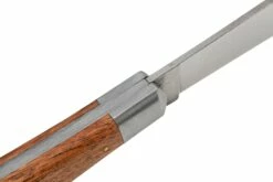 Otter Anchor Knife 173 Large Carbon, Sapeli, Brass Anchor, Navaja -KNIVESANDTOOLS Ventas OR173 06 otter