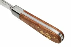 Otter Anchor Knife 173 Large Carbon, Sapeli, Brass Anchor, Navaja -KNIVESANDTOOLS Ventas OR173 07 otter