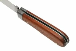 Otter Anchor Knife 174 Small Carbon, Sapeli, Brass Anchor, Navaja -KNIVESANDTOOLS Ventas OR174 05 otter