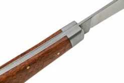 Otter Anchor Knife 174 Small Carbon, Sapeli, Brass Anchor, Navaja -KNIVESANDTOOLS Ventas OR174 06 otter